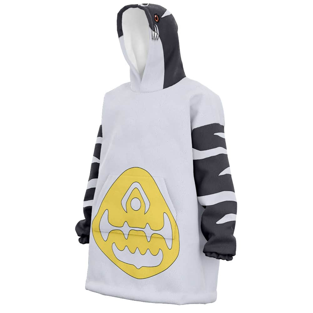 Black Gabumon Snug Oversized Blanket Hoodie - Image 2