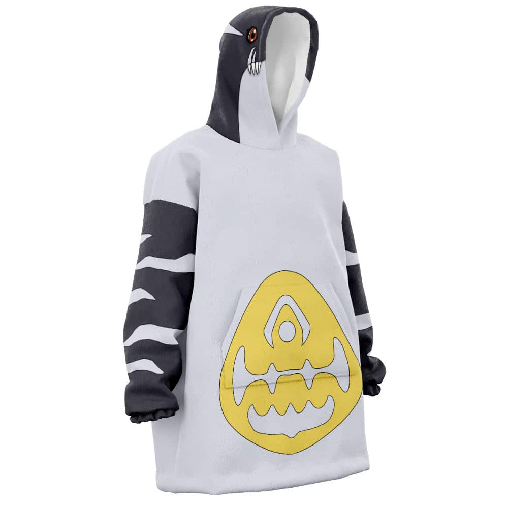 Black Gabumon Snug Oversized Blanket Hoodie