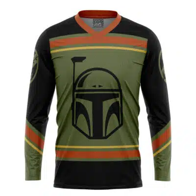 Boba Fett Star Wars Hockey Jersey