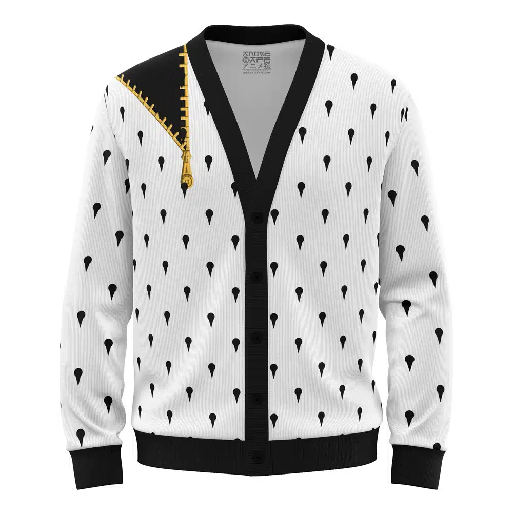 Bruno Bucciarati Jojo's Bizarre Adventure Knitted Cardigan Sweater
