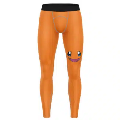 Charmander Face Pokemon Compression Pants Spats