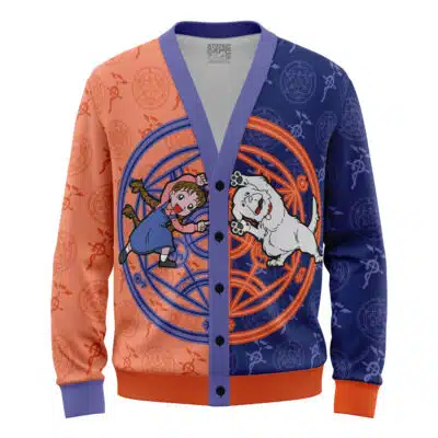 Chimera Nina Fullmetal Alchemist Knitted Cardigan Sweater