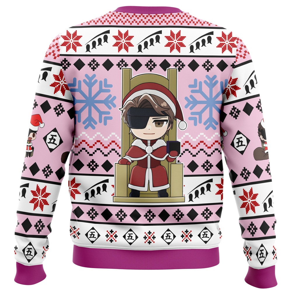 Christmas Chibi Aizen Bleach Ugly Christmas Sweater - Image 2