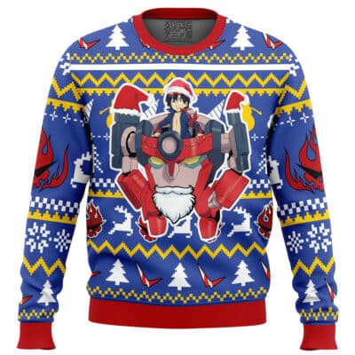 Christmas Simon Gurren Lagann Ugly Christmas Sweater