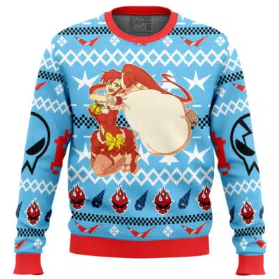 Christmas Yoko Littner Gurren Lagann Ugly Christmas Sweater