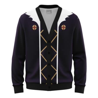 Chrollo Lucifer Hunter X Hunter Knitted Cardigan Sweater