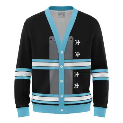 Company 8 Fire Force Knitted Cardigan Sweater
