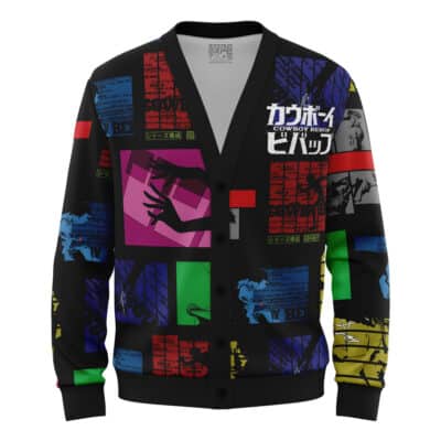 Cowboy Bebop Knitted Cardigan Sweater