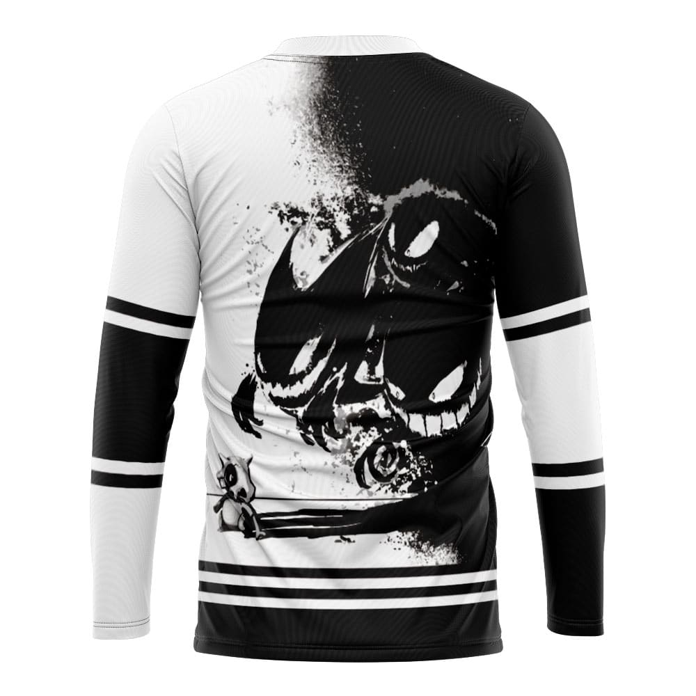 Cubone and the Ghosts Pokemon Hockey Jersey - Image 2