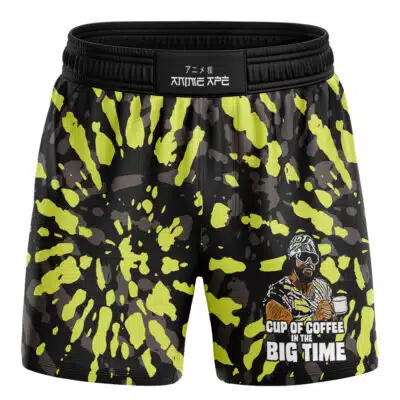 Cup of Coffee in the Big Time Randy Savage BBJ MMA Fight Shorts