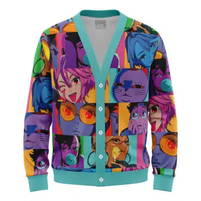 Dandadan Opening Dandadan Knitted Cardigan Sweater