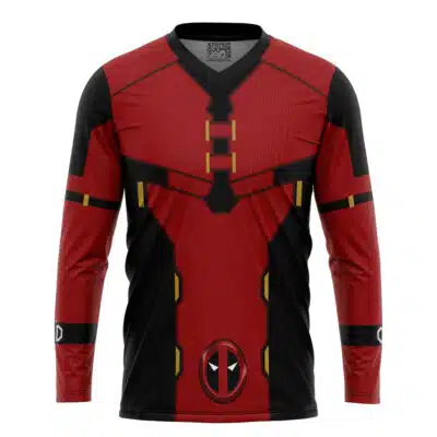 Deadpool Marvel Hockey Jersey