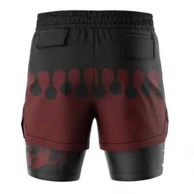 Doma Upper Moon Demon Slayer 2-in-1 Performance Shorts