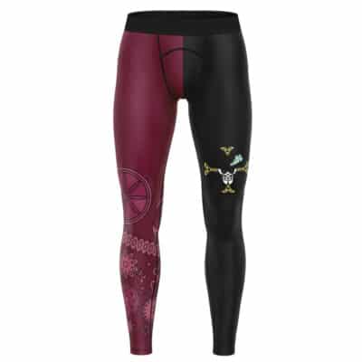Dracule Mihawk One Piece Compression Pants Spats