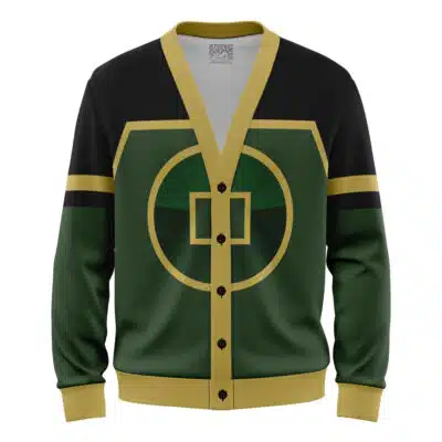 Earthbenders Avatar The Last Airbender Knitted Cardigan Sweater