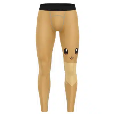 Eevee Face Pokemon Compression Pants Spats