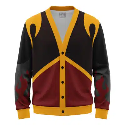 Firebenders Avatar The Last Airbender Knitted Cardigan Sweater