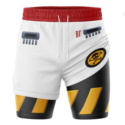Franky Iron Pirate One Piece 2-in-1 Performance Shorts