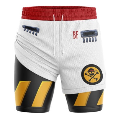 Franky Iron Pirate One Piece 2-in-1 Performance Shorts