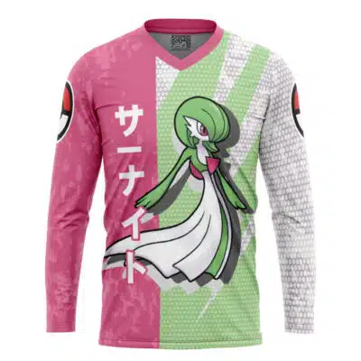 Gardevoir Attack Pokemon Hockey Jersey