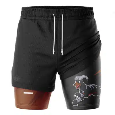 Houndoom Attack V2 Pokemon 2-in-1 Performance Shorts