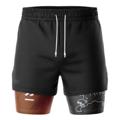 Houndoom Attack V2 Pokemon 2-in-1 Performance Shorts