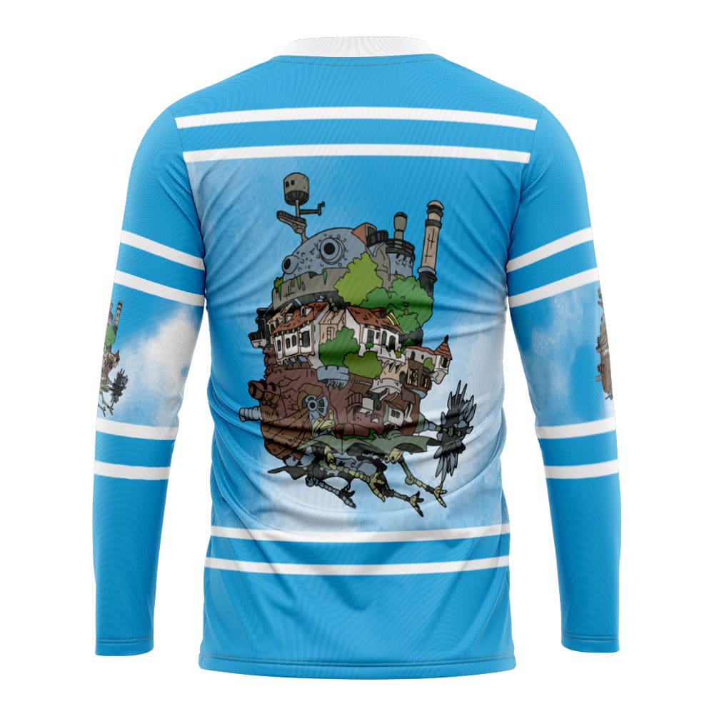 Howl's Moving Castle Studio Ghibli Hockey Jersey - Image 2