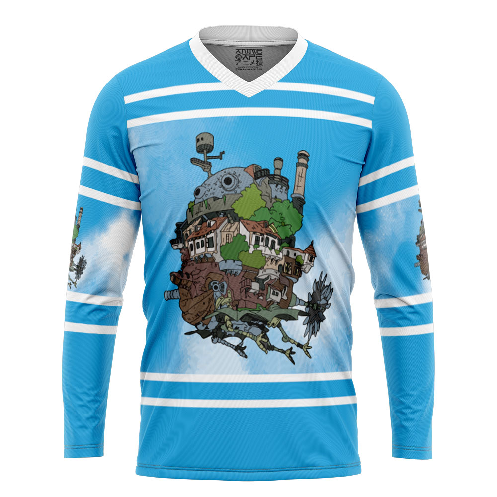 Howl's Moving Castle Studio Ghibli Hockey Jersey