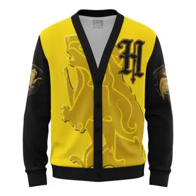 Hufflepuff Harry Potter Knitted Cardigan Sweater
