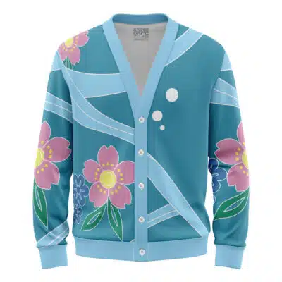 Inosuke Hashibira Demon Slayer Knitted Cardigan Sweater