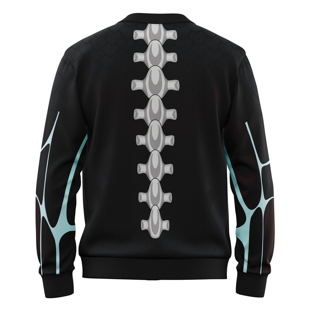 Kaiju Form Kaiju No 8 Knitted Cardigan Sweater - Image 2