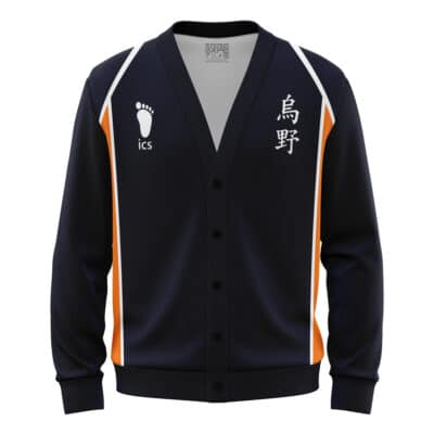 Karasuno Haikyu Knitted Cardigan Sweater