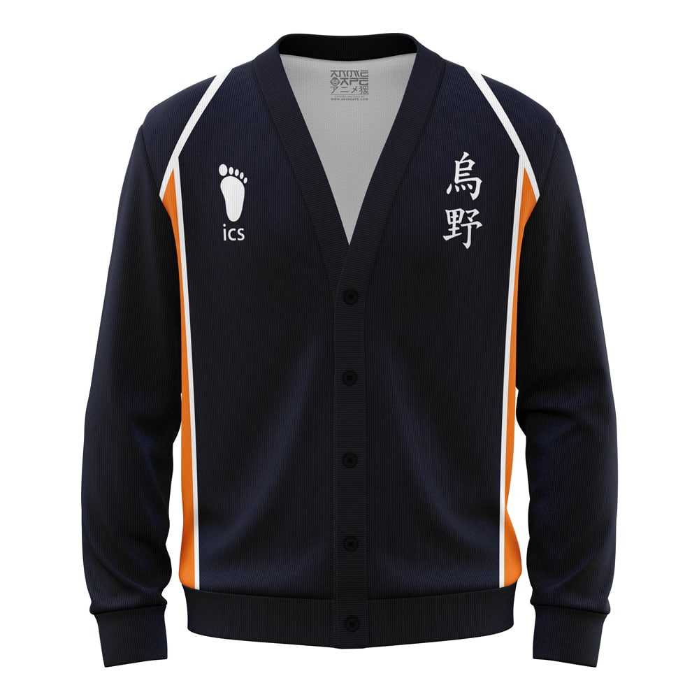 Karasuno Haikyu Knitted Cardigan Sweater
