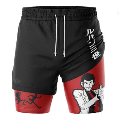 Lupin The 3rd 2-in-1 Performance Shorts