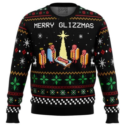 Merry Glizzmas Ugly Christmas Sweater