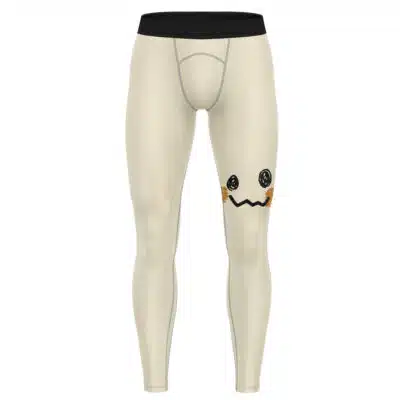 Mimikyu Face Pokemon Compression Pants Spats