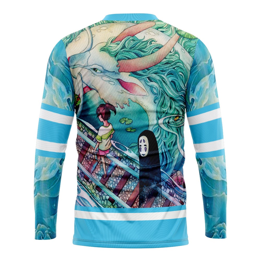 Mythical Spirited Away Studio Ghibli Hockey Jersey - Image 2