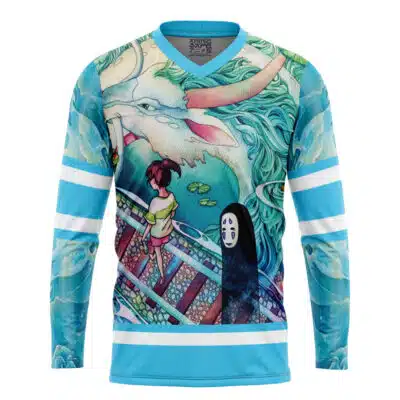 Mythical Spirited Away Studio Ghibli Hockey Jersey