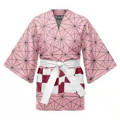 Nezuko Kamado Demon Slayer Happi Coat Haori Kimono