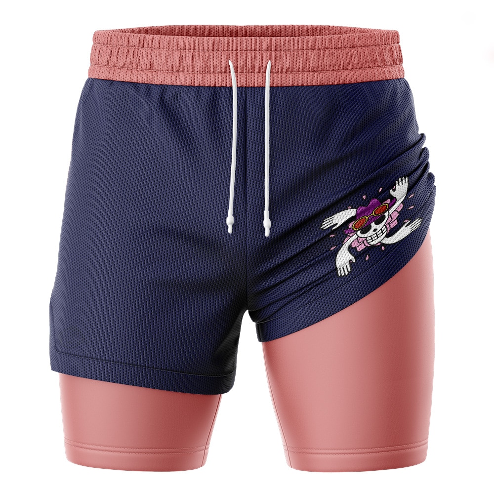 Nico Robin One Piece 2-in-1 Performance Shorts