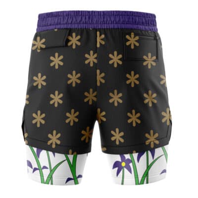 Nico Robin Wano Arc One Piece 2-in-1 Performance Shorts