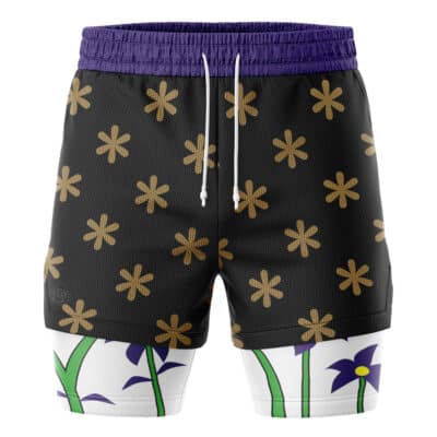 Nico Robin Wano Arc One Piece 2-in-1 Performance Shorts