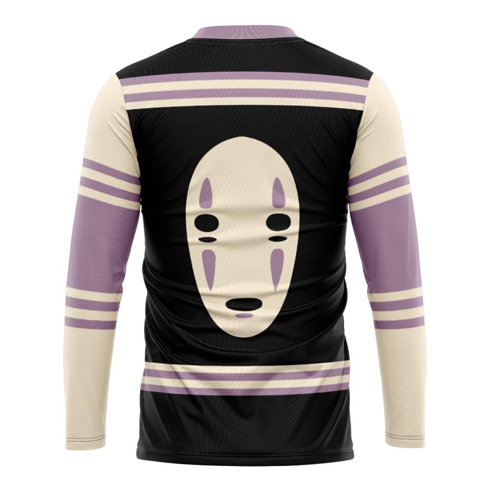No Face Spirited Away Studio Ghibli Hockey Jersey - Image 2