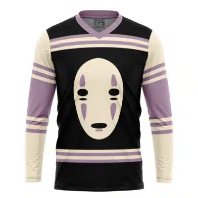 No Face Spirited Away Studio Ghibli Hockey Jersey