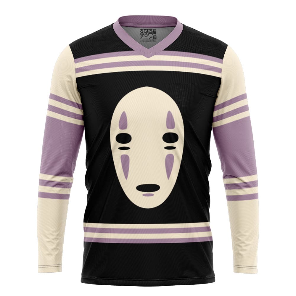 No Face Spirited Away Studio Ghibli Hockey Jersey