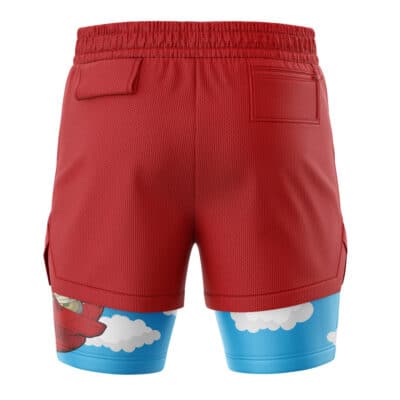 Porco Rosso Studio Ghibli 2-in-1 Performance Shorts