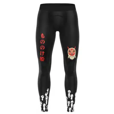 Princess Mononoke Forest Spirit Studio Ghibli Compression Pants Spats