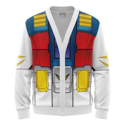 RX-78 Gundam Knitted Cardigan Sweater
