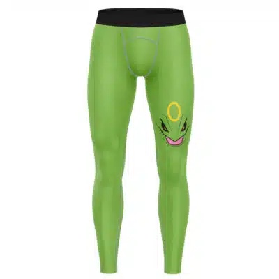 Rayquaza Face Pokemon Compression Pants Spats