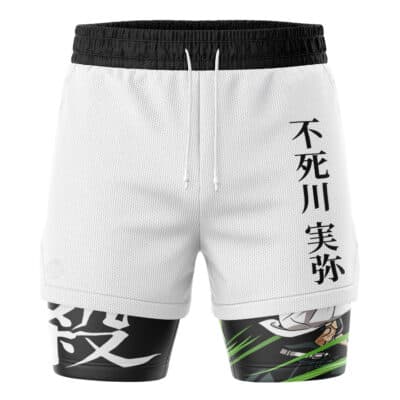 Sanemi Shinazugawa Wind Hashira Demon Slayer 2-in-1 Performance Shorts